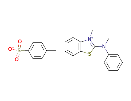 3-methyl-2-(N-methylanilino)benzothiazolium toluene-p-sulphonate