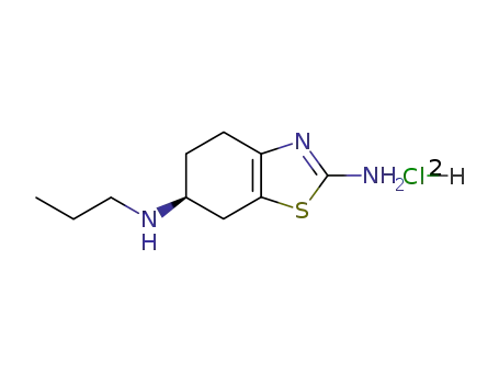 Molecular Structure of 104632-25-9 (Pramipexole dihydrochloride)