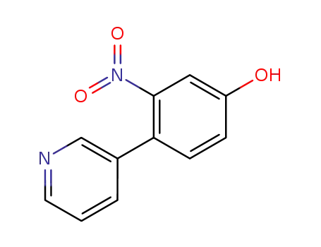 3-(4-hydroxy-2-nitrophenyl)pyridine