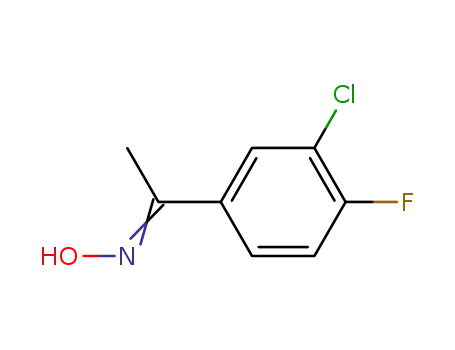 1-(3-Chloro-4-fluoro-phenyl)-ethanone oxime