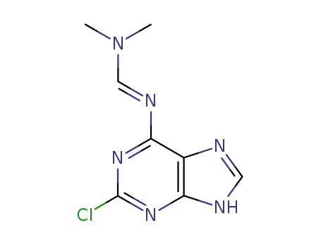 2-chloro-N6-dimethylaminomethyleneadenine
