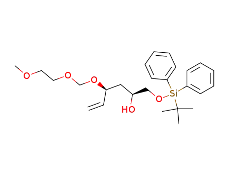 (2S,4S)-1-(tert-Butyl-diphenyl-silanyloxy)-4-(2-methoxy-ethoxymethoxy)-hex-5-en-2-ol
