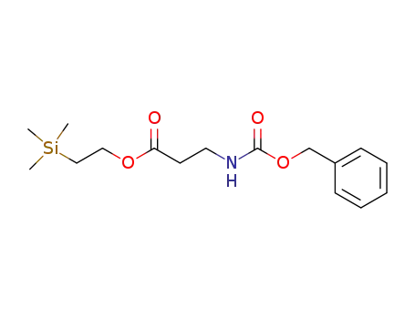 3-Benzyloxycarbonylamino-propionic acid 2-trimethylsilanyl-ethyl ester