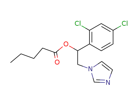 Pentanoic acid 1-(2,4-dichloro-phenyl)-2-imidazol-1-yl-ethyl ester