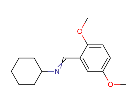 Cyclohexyl-[1-(2,5-dimethoxy-phenyl)-meth-(E)-ylidene]-amine