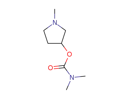 (RS)-1-methyl-3-pyrrolidinyl N,N-dimethylcarbamate