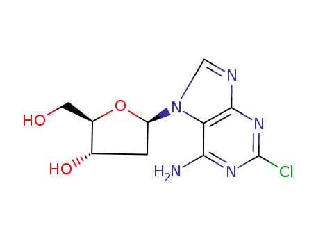 6-amino-2-chloro-7-(2-deoxy-β-D-erythro-pentofuranoyl)-7H-purine
