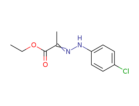 Propanoic acid,2-[2-(4-chlorophenyl)hydrazinylidene]-, ethyl ester cas  5296-86-6