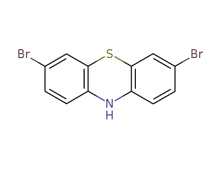 Molecular Structure of 21667-32-3 (10H-Phenothiazine, 3,7-dibromo-)