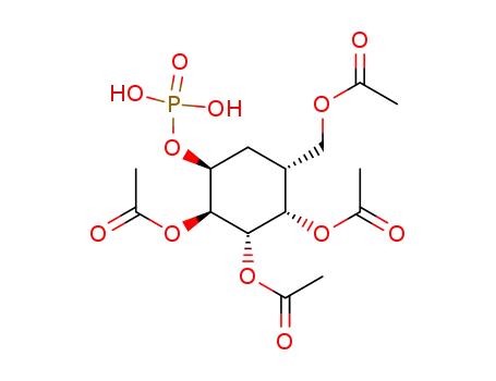 Acetic acid (1S,2S,3R,5S,6R)-2,6-diacetoxy-3-acetoxymethyl-5-phosphonooxy-cyclohexyl ester