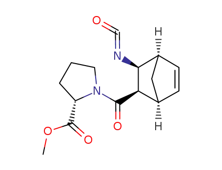 (S)-1-((1S,2R,3S,4R)-3-Isocyanato-bicyclo[2.2.1]hept-5-ene-2-carbonyl)-pyrrolidine-2-carboxylic acid methyl ester