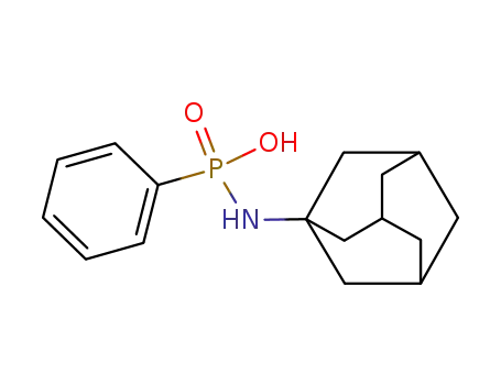 N-(1-adamantyl)phenylphosphonamidic acid