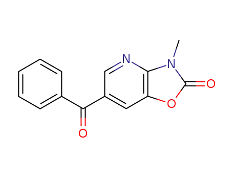3-methyl-6-benzoyloxazolo[4,5-b]pyridin-2(3H)-one