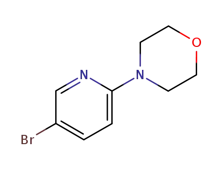 Molecular Structure of 200064-11-5 (4-(5-BROMOPYRIDIN-2-YL)MORPHOLINE)