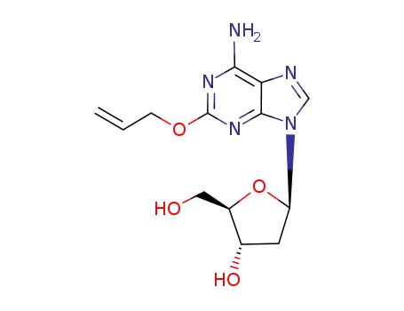 2-allyloxy-6-amino-9-[2-deoxy-β-D-erythro-pentofuranosyl]-9H-purine
