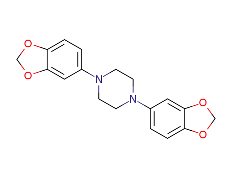 1,4-Bis-benzo[1,3]dioxol-5-yl-piperazine