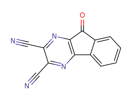 9H-Indeno[1,2-b]pyrazine-2,3-dicarbonitrile, 9-oxo- cas  40114-84-9