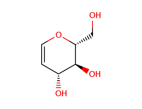 Molecular Structure of 13265-84-4 (D-Glucal)
