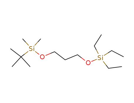1-tert-butyldimethylsilyloxy-3-triethylsilyloxypropane