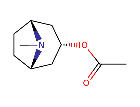 Molecular Structure of 3423-27-6 (3-acetyltropine)