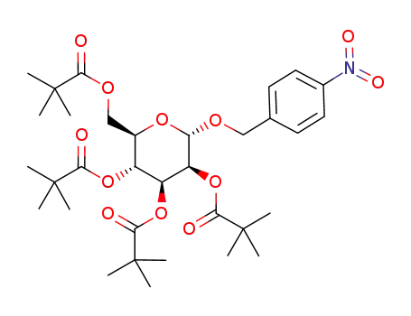 4-nitrobenzyl tetra-O-pivaloyl-α-D-mannopyranoside