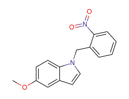 5-methoxy-1-[(2-nitrophenyl)methyl]-1H-indole
