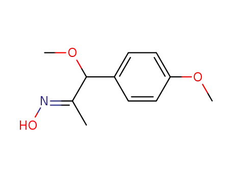 1-methoxy-1-(4-methoxy-phenyl)-propan-2-one oxime