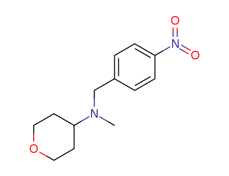 2H-PYRAN-4-AMINE, TETRAHYDRO-N-METHYL-N-[(4-NITROPHENYL)METHYL]-