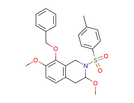 8-benzyloxy-3,7-dimethoxy-2-(toluene-4-sulfonyl)-1,2,3,4-tetrahydro-isoquinoline