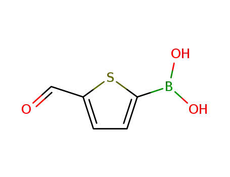 (5-formylthiophen-2-yl)boronic acid