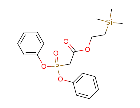 (diphenoxy-phosphoryl)acetic acid 2-trimethylsilanyl-ethyl ester
