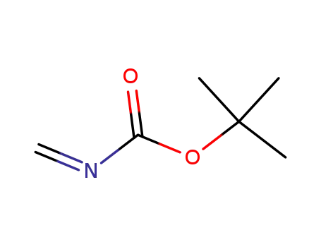 Molecular Structure of 801290-71-1 (Carbamic acid, methylene-, 1,1-dimethylethyl ester)