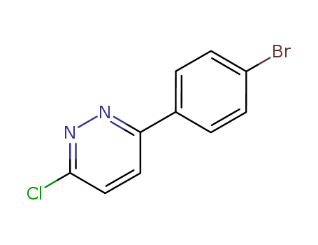 Pyridazine,3-(4-bromophenyl)-6-chloro-