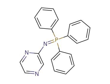 Molecular Structure of 69982-02-1 (N-(Triphenylphosphoranylidene)-pyrazinamine)