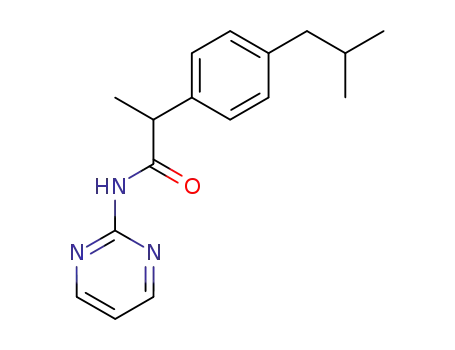 2-(4-isobutyl-phenyl)-N-pyrimidin-2-yl-propionamide