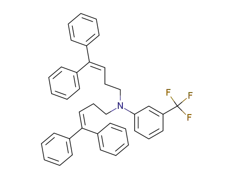 [N,N-di-(1,1-diphenyl-1-butenyl)-3-(trifluoromethyl)]aniline