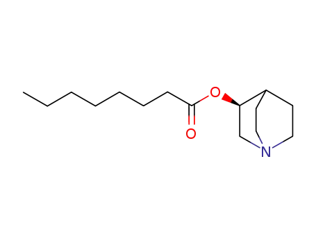 Octanoic acid (S)-(1-aza-bicyclo[2.2.2]oct-3-yl) ester