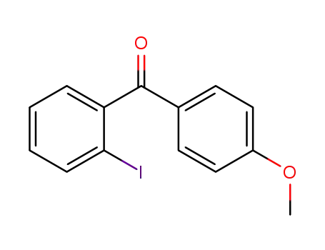 Molecular Structure of 138504-32-2 (Methanone, (2-iodophenyl)(4-methoxyphenyl)-)
