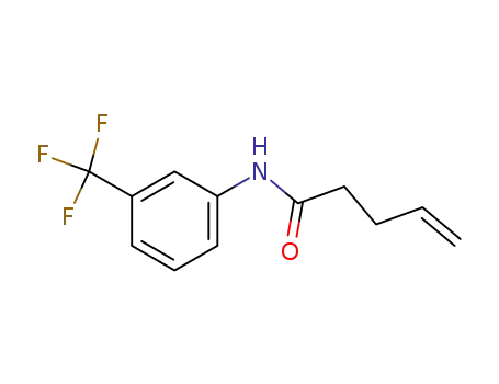 Molecular Structure of 632326-60-4 (4-Pentenamide, N-[3-(trifluoromethyl)phenyl]-)