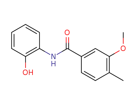 Molecular Structure of 669091-09-2 (Benzamide, N-(2-hydroxyphenyl)-3-methoxy-4-methyl- (9CI))