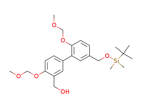 [5'-(tert-butyl-dimethyl-silanyloxymethyl)-4,2'-bis-methoxymethoxy-biphenyl-3-yl]-methanol