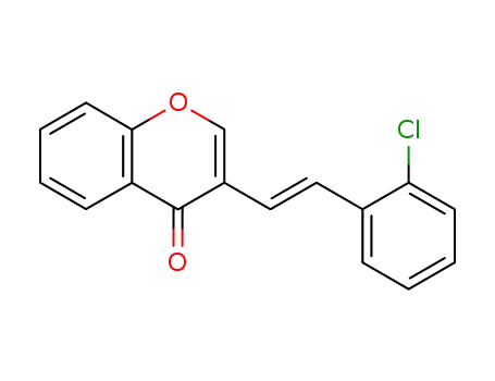 (E)-2'-chloro-3-styrylchromone