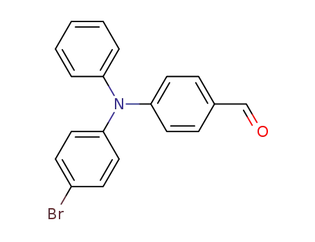 Molecular Structure of 847978-62-5 (Benzaldehyde, 4-[(4-bromophenyl)phenylamino]-)