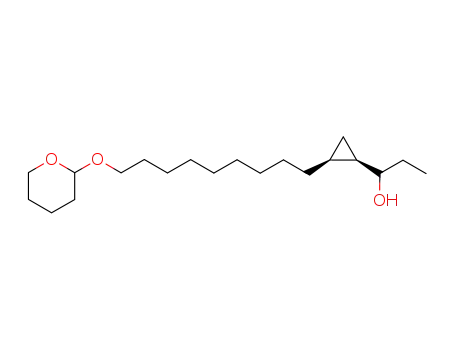 9-(2-(1-hydroxypropyl)cyclopropyl)-1-(tetrahydropyran-2'-yloxy)nonane
