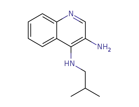 N4-(2-메틸프로필)-3,4-퀴놀린디아민
