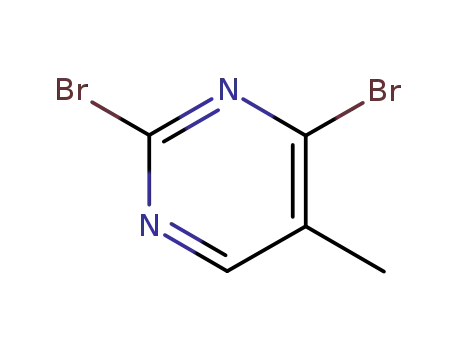 피리미딘, 2,4-디브로모-5-메틸-(9CI)
