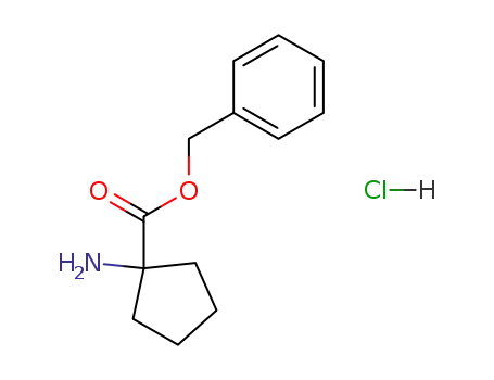 benzyl 1-amino-1-cyclopentanoate hydrochloride