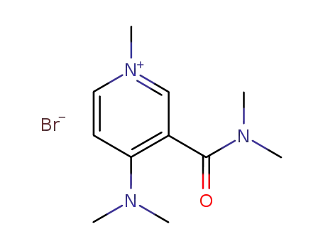 4-(dimethylamino)-3-(dimethylcarbamoyl)-1-methylpyridinium bromide