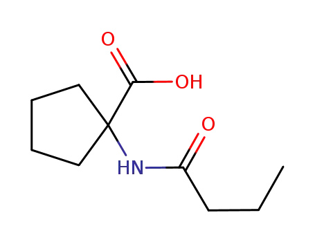 1-butyrylamino-cyclopentanecarboxylic acid