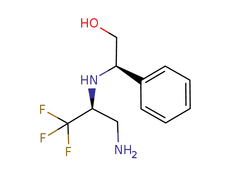 2-(1-aminomethyl-2,2,2-trifluoroethylamino)-2-phenylethanol